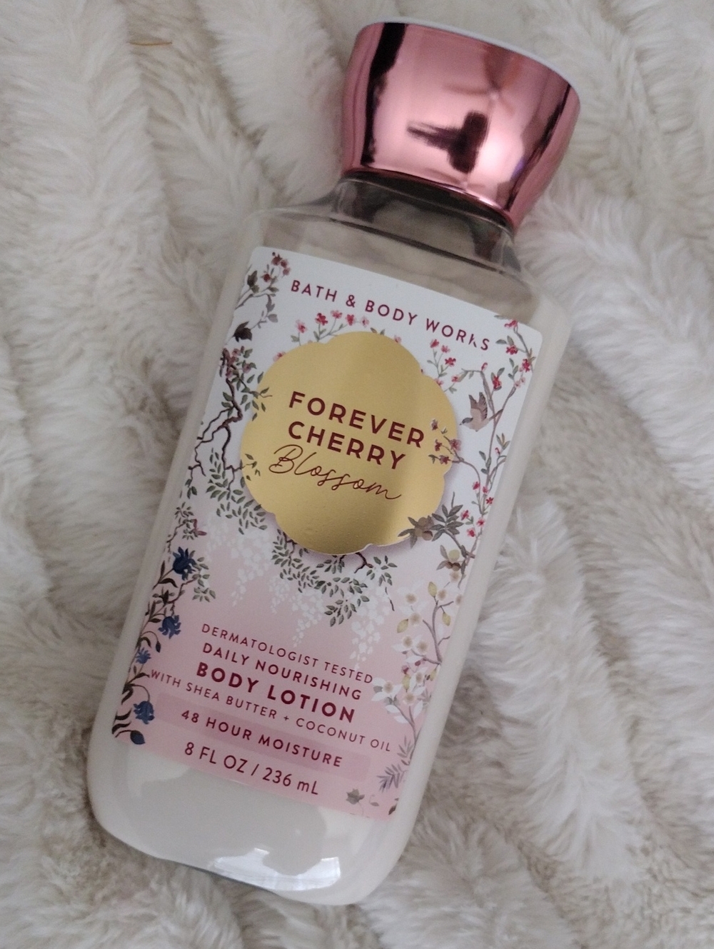 Bath & Body Works Forever Cherry Blossom Body Lotion 8oz
